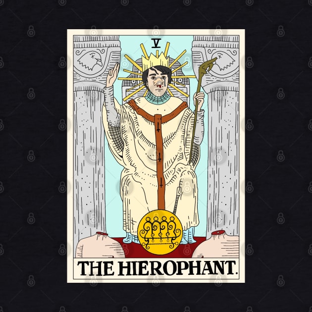 Horror Arcana - The Hierophant by pinxtizzle